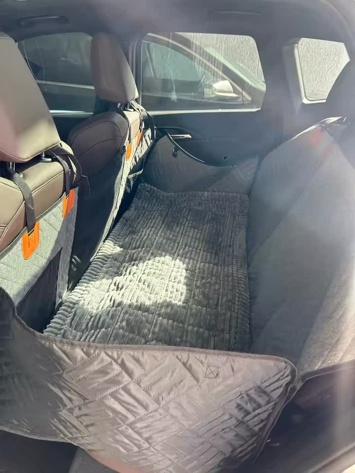 The Waghaul Cover installed in a car back seat, everyday use